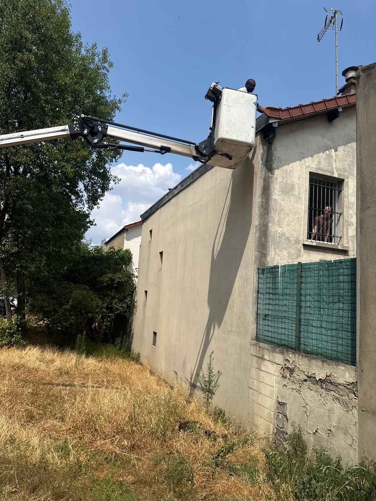 Toiture — accès nacelle
