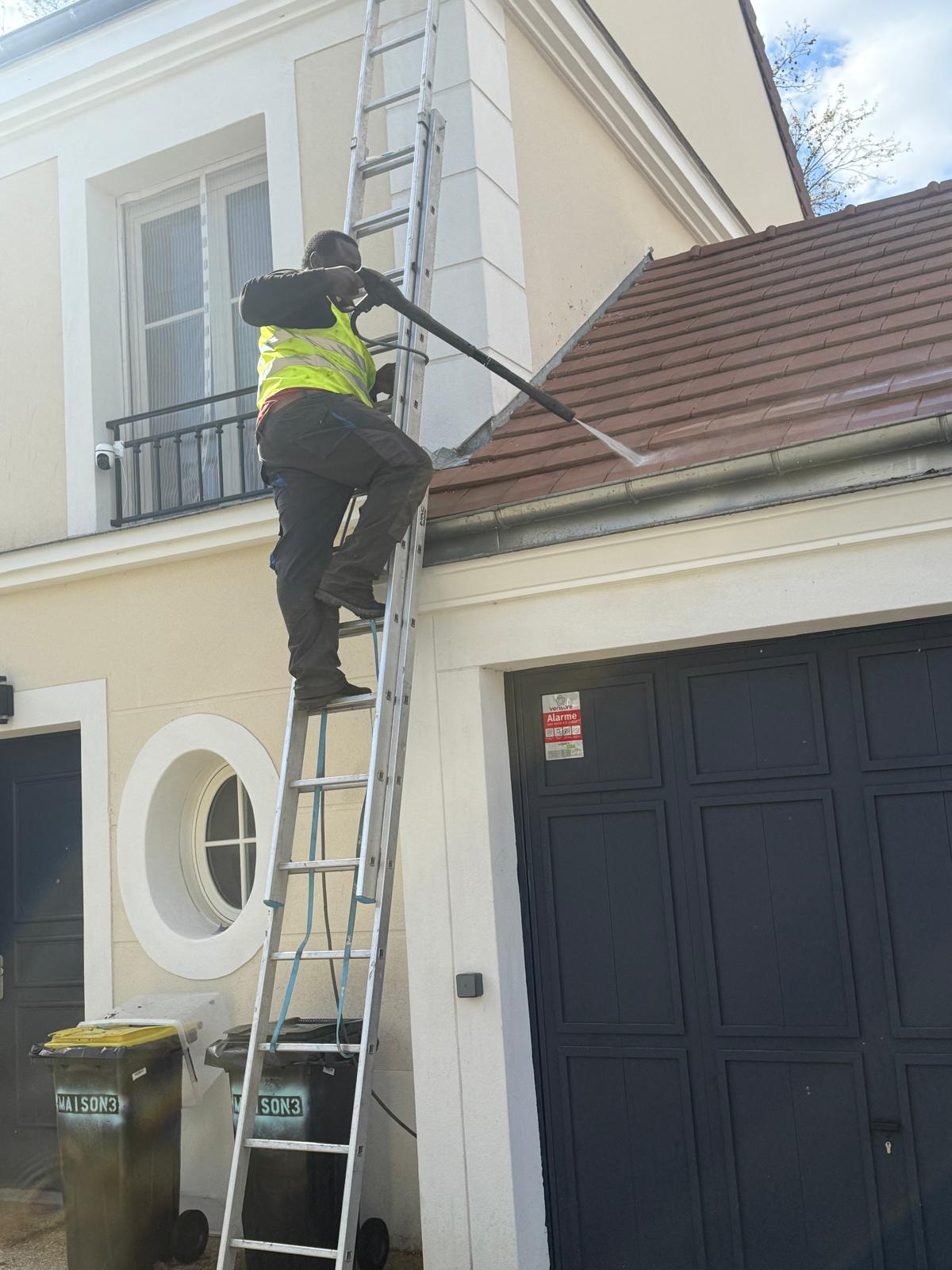 Démoussage de toiture